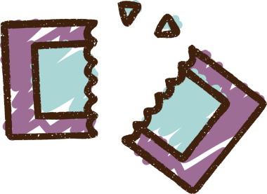 Bir insan tarafından çizilen Sinema Bilet Tebeşiri