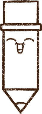 Bir insan tarafından çizilmiş kalem kömürü.