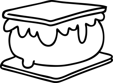 Bir insan tarafından çizilmiş şekerlemenin çizgi karalaması.