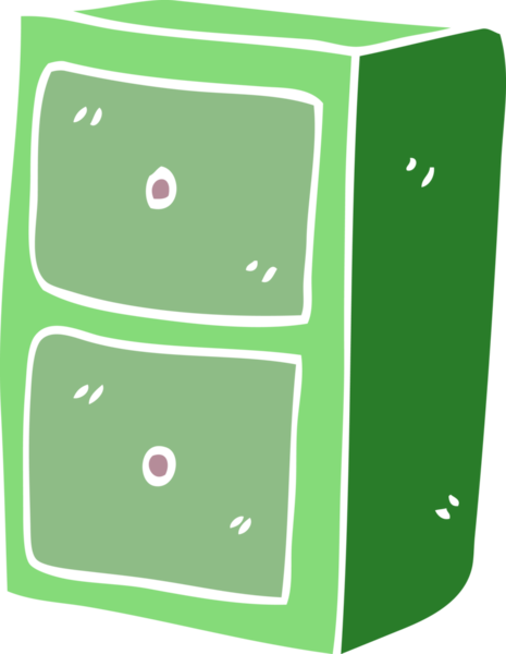 Bir insan tarafından çizilmiş karalama dolabı.