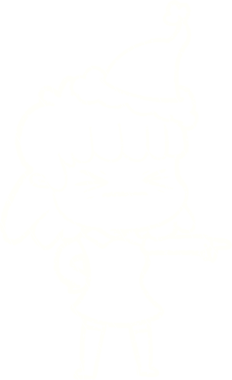 Bir insan tarafından çizilen Şenlikli Kadın Tebeşir İşareti