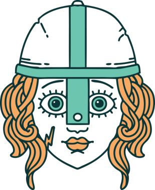 Retro Dövme Tarzı İnsan Dövüşçüsü Bir insan tarafından çizildi