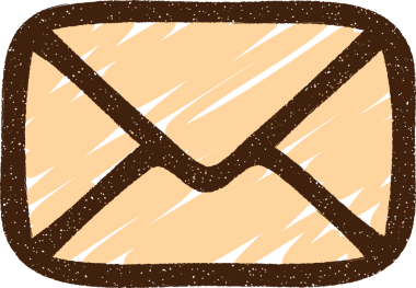 Bir insan tarafından çizilmiş Posta Sembol Tebeşiri