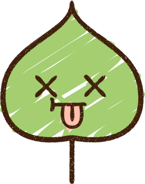 Bir insan tarafından çizilen Yaprak Tebeşiri