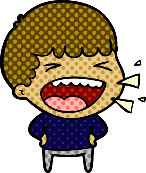 Bir insan tarafından çizilmiş gülen adam.