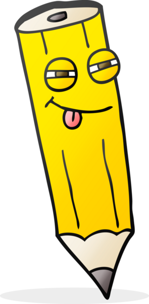 Bir insan tarafından çizilmiş el yazısıyla çizilmiş mutlu karikatür.