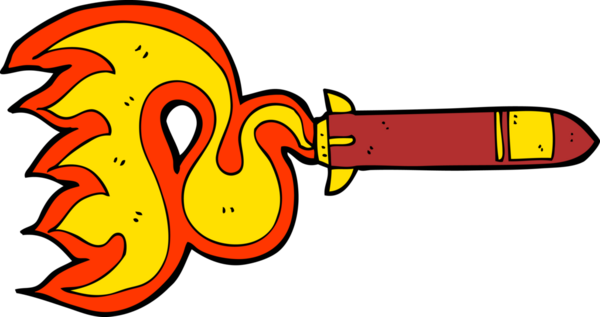 bir insan tarafından çizilmiş karikatür füzesi