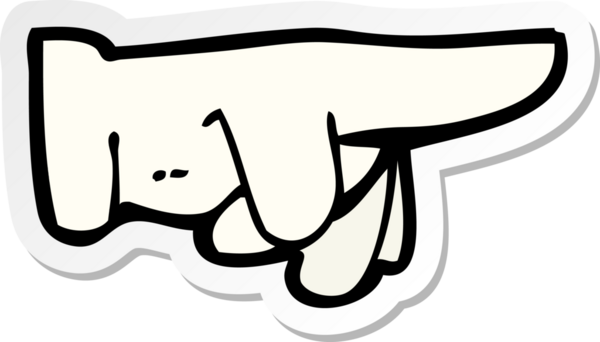 Bir insan tarafından çizilmiş bir çizgi filmin çıkartması.