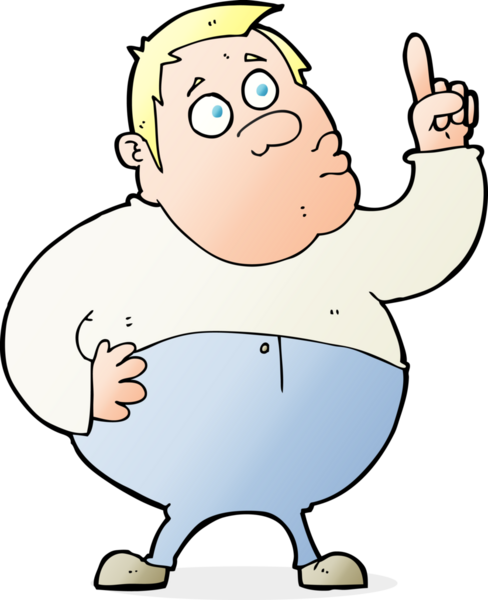 Çizgi filmci bir insan tarafından çizilmiş sorular soruyor.