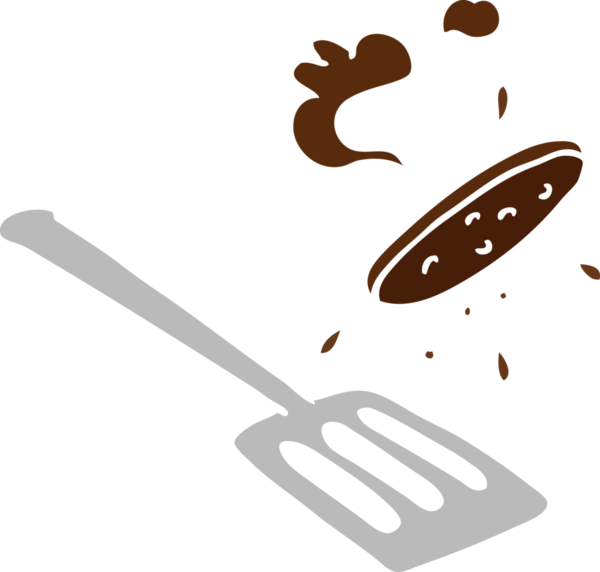 Bir insan tarafından çizilen bir hamburgerin el çizimi karikatürü