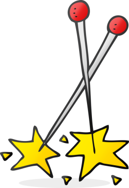 Bir insan tarafından çizilmiş karikatür broşları.