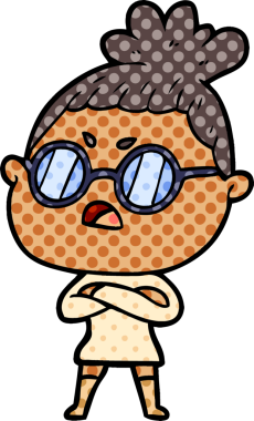 Bir insan tarafından çizilmiş bir karikatür.