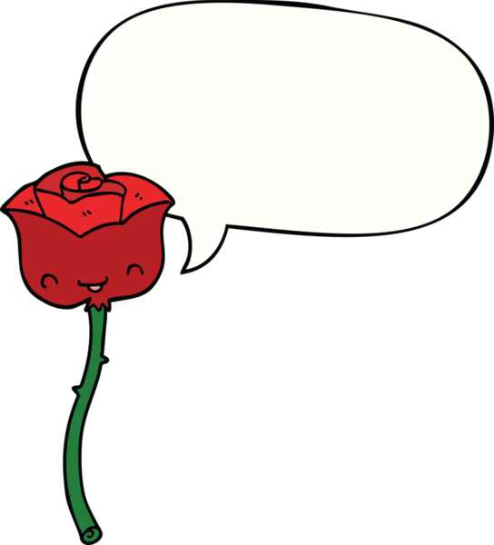 Bir insan tarafından çizilmiş konuşma baloncuğu olan çizgi film gülleri