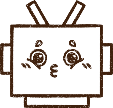 Robot Kömür Bir insan tarafından çizilmiş