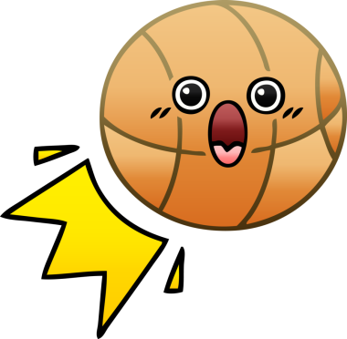 Bir insan tarafından çizilmiş bir topun gölgeli çizgi filmi.