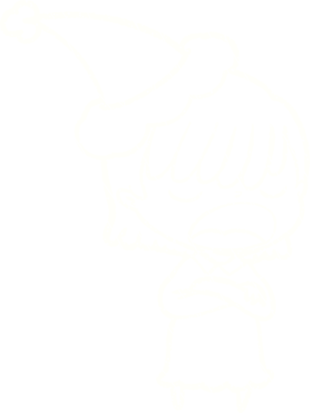 Bir insan tarafından çizilen Şenlikli Kadın Tebeşiri