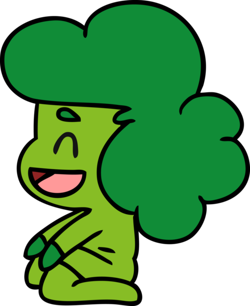 Bir insan tarafından çizilmiş bir Kawaii uzaylı kız çizimi.