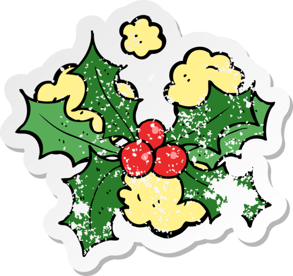 Bir insan tarafından çizilmiş kutsal bir çizgi filmin gerilimli yapıştırması.