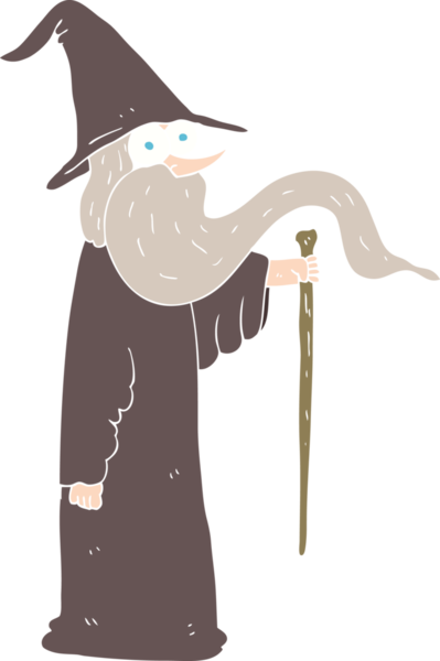 Bir insan tarafından çizilen düz renk çizimi