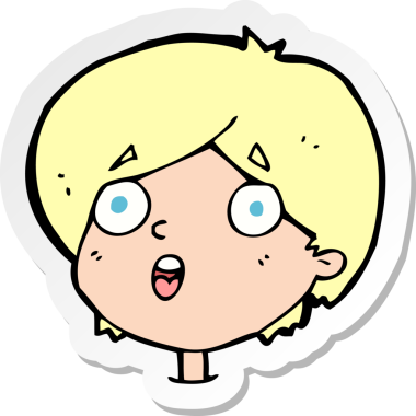 Bir insan tarafından çizilmiş bir çizgi filmin çıkartması.