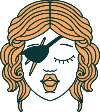 Retro Dövme Tarzı Bir İnsan Tarzı Düzenbaz Karakteri