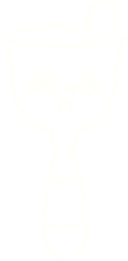 Bir insan tarafından çizilmiş çan tebeşiri