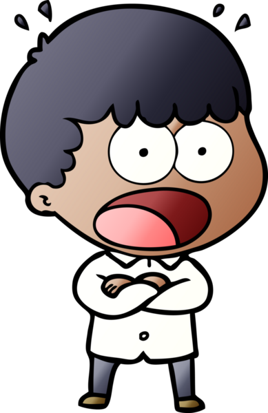 Bir insan tarafından çizilmiş bir karikatür.