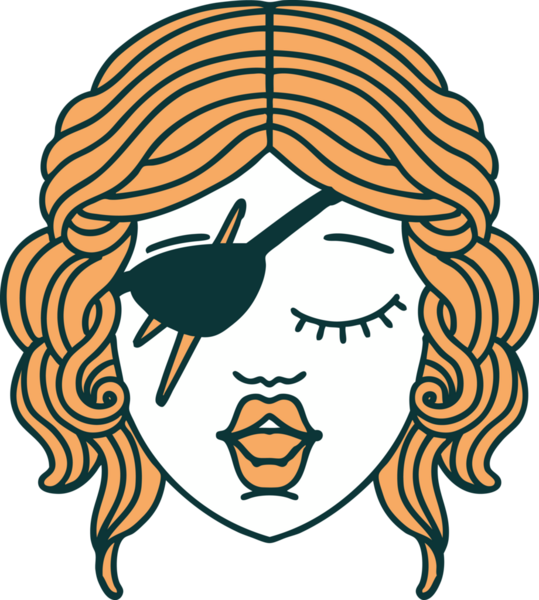 Retro Dövme Tarzı Bir İnsan Tarzı Düzenbaz Karakteri