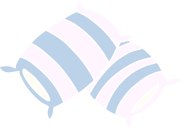 Bir insan tarafından çizilmiş düz renkli çizgi film yastıkları