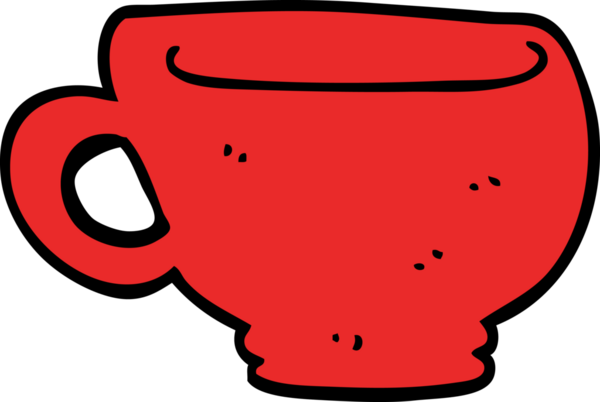 Bir insan tarafından çizilmiş karalama kabı.