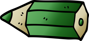 Bir insan tarafından çizilmiş karalama kalemi.