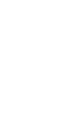 Bir insan tarafından çizilen Noel Kadın Tebeşiri