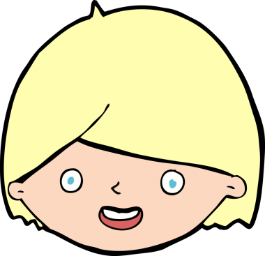 Bir insan tarafından çizilmiş mutlu bir yüz.