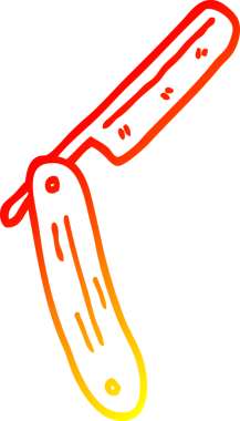 Bir insan tarafından çizilmiş eski usul bir çizgi film çizimi