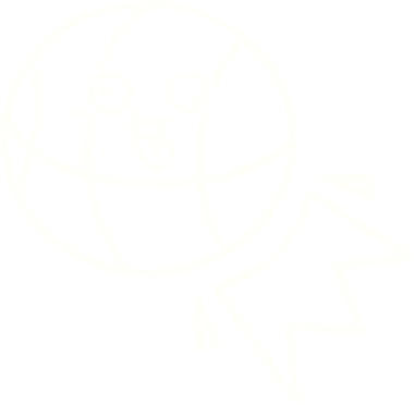 Bir insan tarafından çizilmiş basketbol tebeşiri.