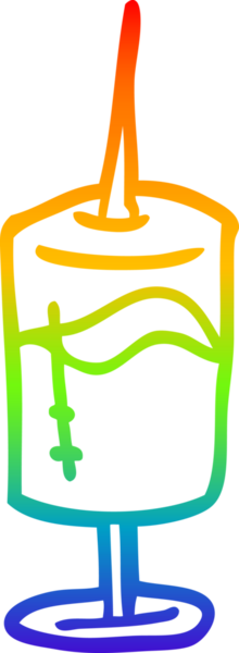 Bir insan tarafından çizilmiş bir iğnenin çizgi çizgi çizimi.