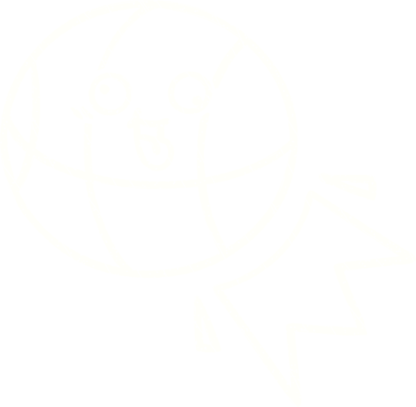 Bir insan tarafından çizilmiş basketbol tebeşiri.