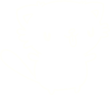 Bir insan tarafından çizilen Kedi Tebeşiri