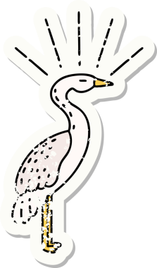 Bir insan tarafından çizilmiş eski bir dövme stili.