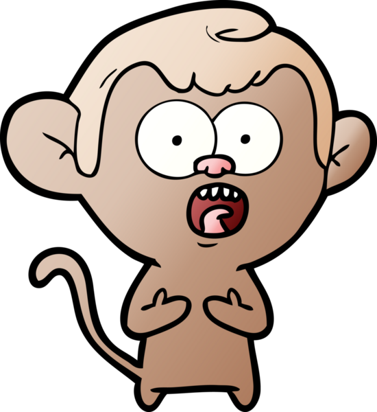 Bir insan tarafından çizilmiş bir karikatür.