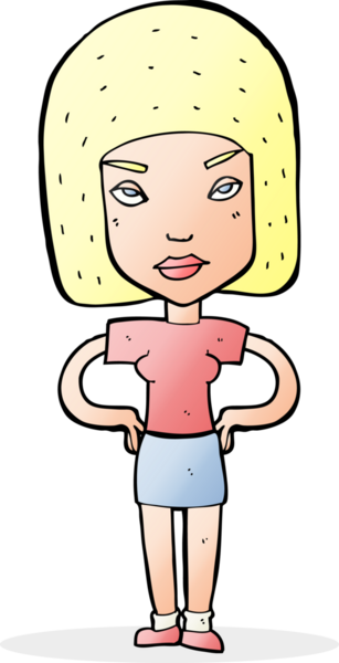 Bir insan tarafından çizilmiş bir karikatür.