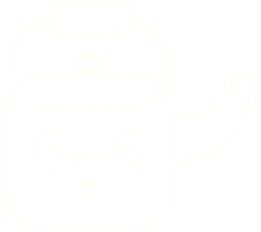 Bir insan tarafından çizilen Kettle Tebeşiri