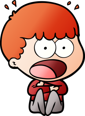 Bir insan tarafından çizilmiş bir karikatür.