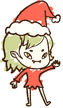 Bir insan tarafından çizilen Şenlikli Vampir Tebeşiri