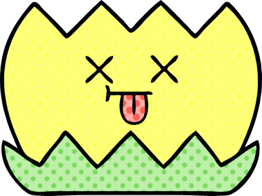 Bir insan tarafından çizilmiş bir nilüfer çiçeği çizgi filmi.