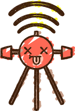 Ölü Uydu Tebeşiri Bir insan tarafından çizilmiş