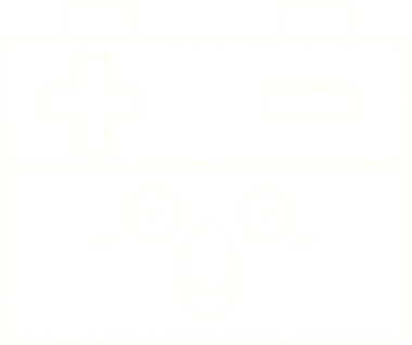 Bir insan tarafından çizilmiş pil tebeşiri.