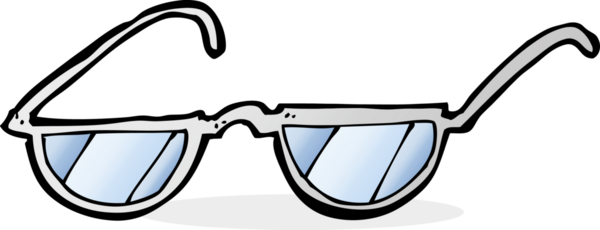 Bir insan tarafından çizilmiş çizgi film gözlükleri.