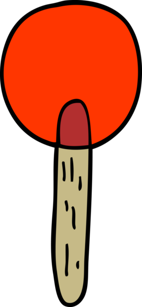 bir insan tarafından çizilmiş şekerleme lolipopu.