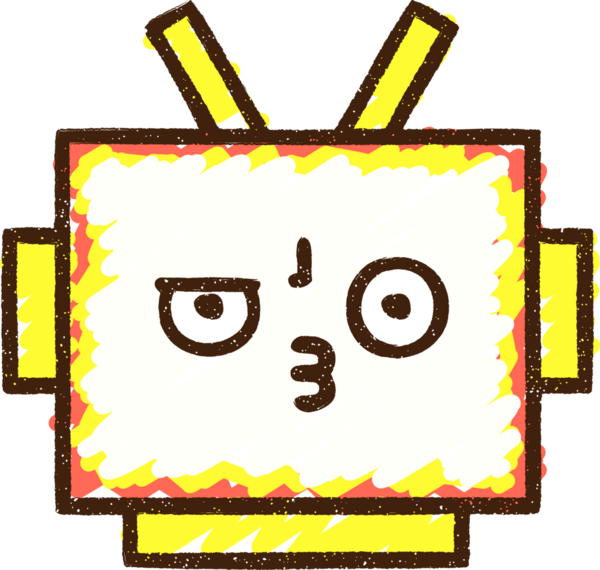 Bir insan tarafından çizilen robot tebeşiri.